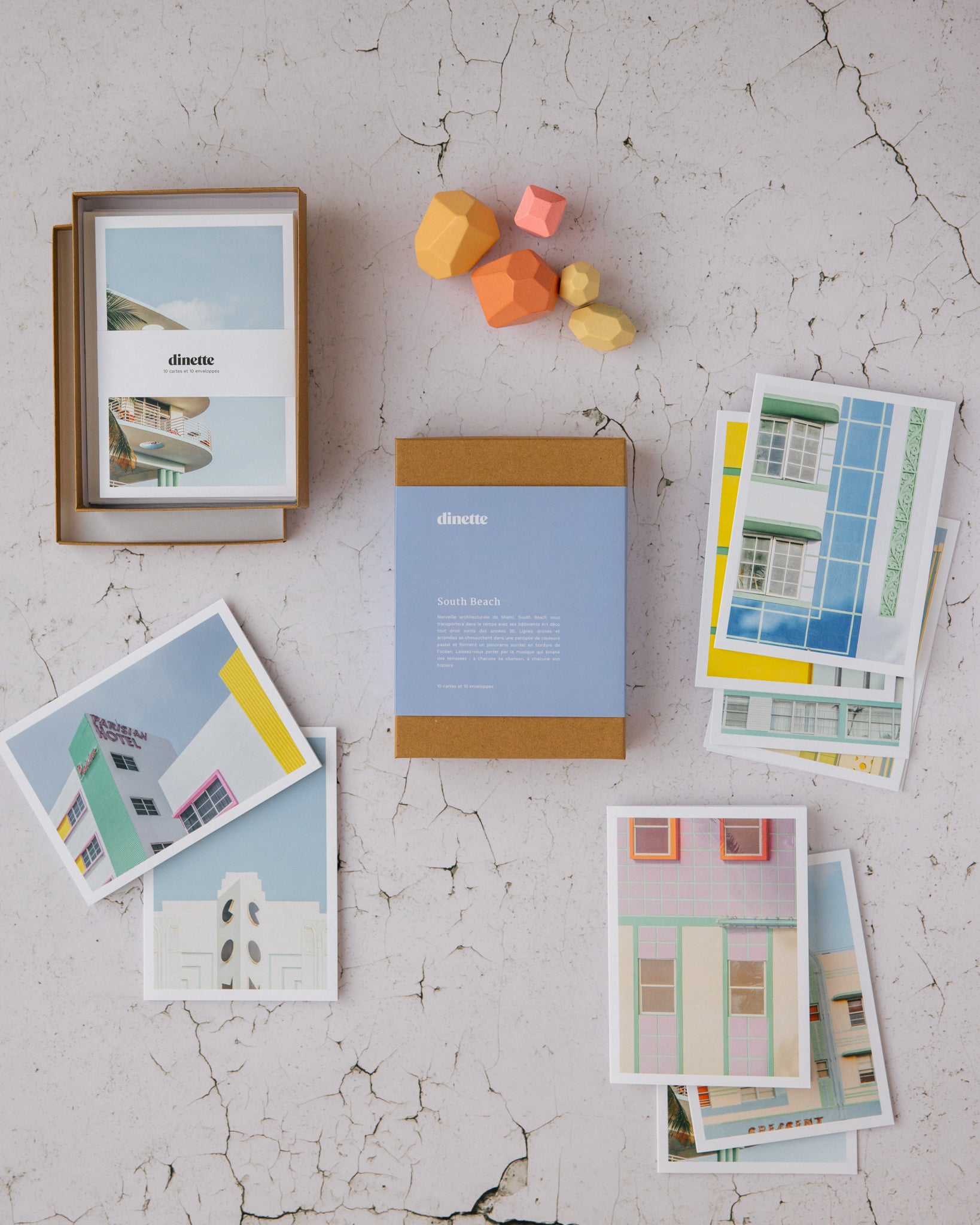 Coffret de cartes - South Beach