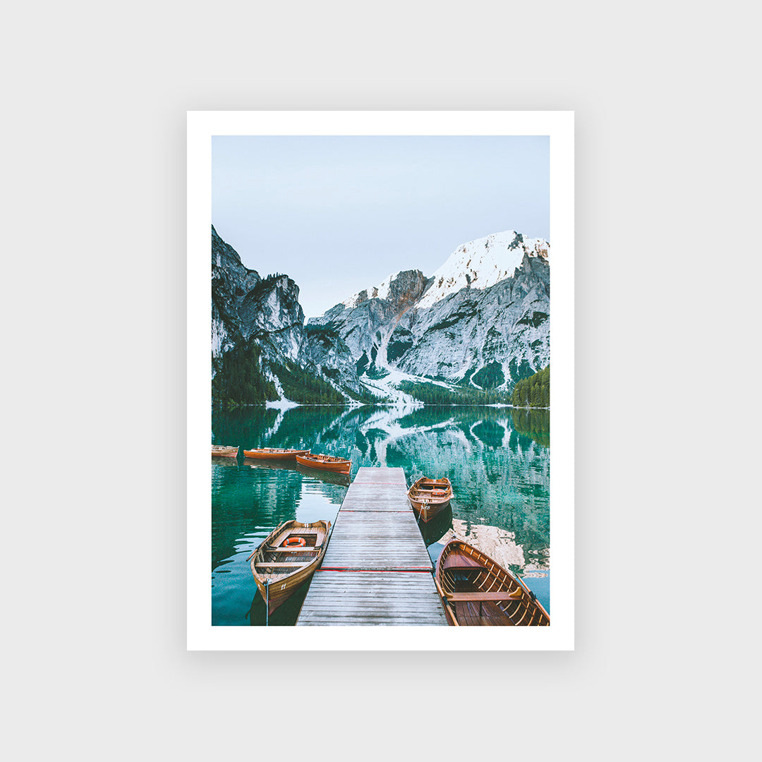 Affiche - Lago Di Braies